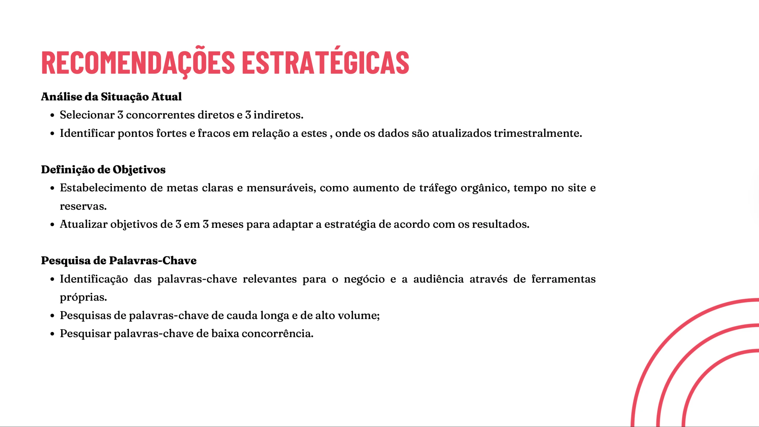 Faro Story Spot - Analise Externa e Interna - Recomendações Estratégicas