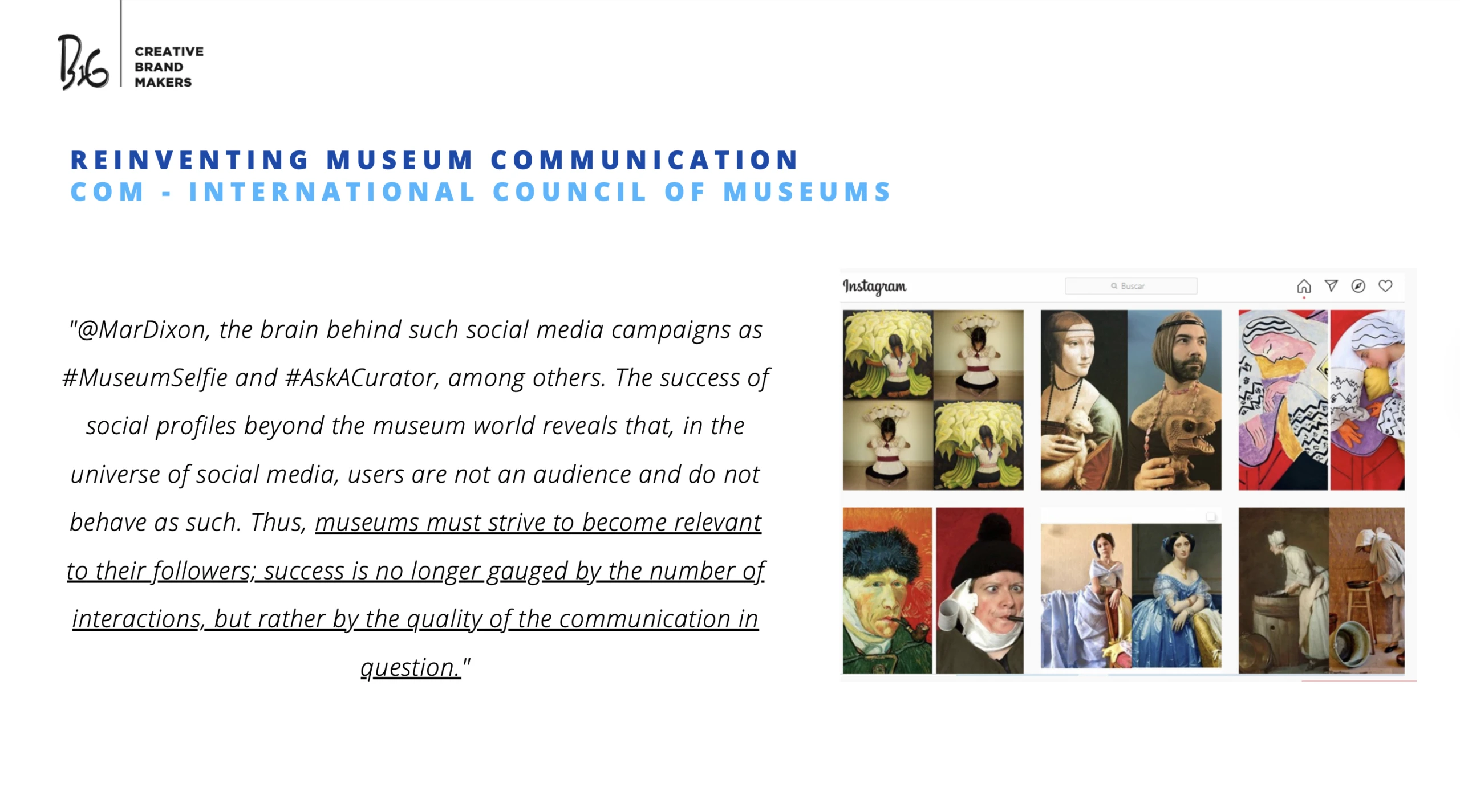 Faro Story Spot - Analise Externa e Interna - Reinventing Museum Communication