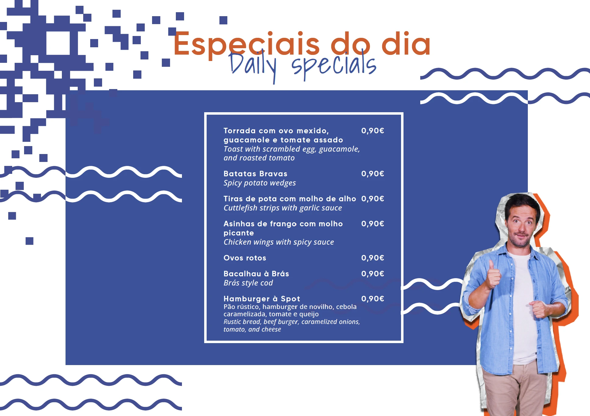 Faro Story Spot - Menu - Especiais do Dia
