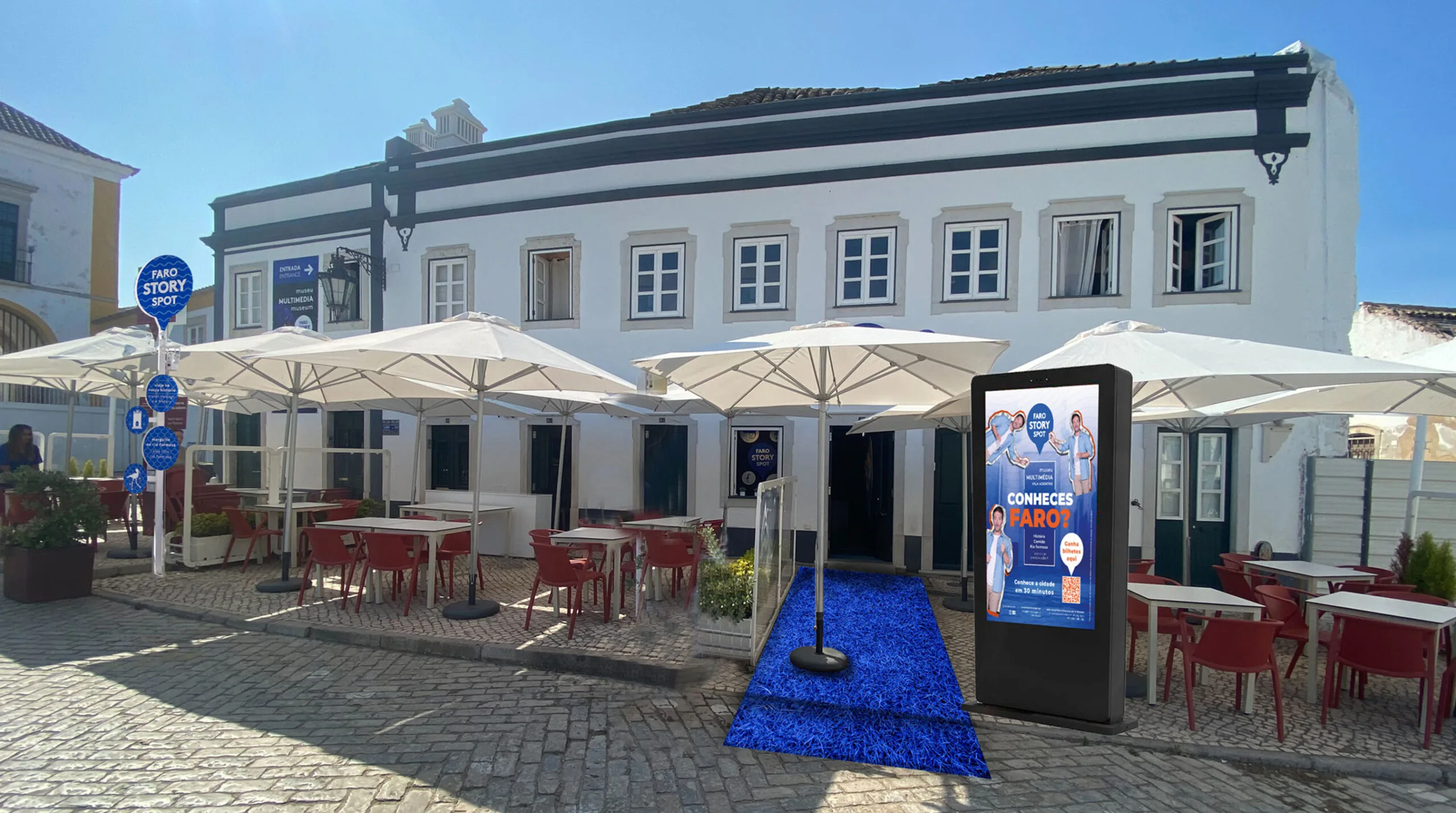 Faro Story Spot - Montagem