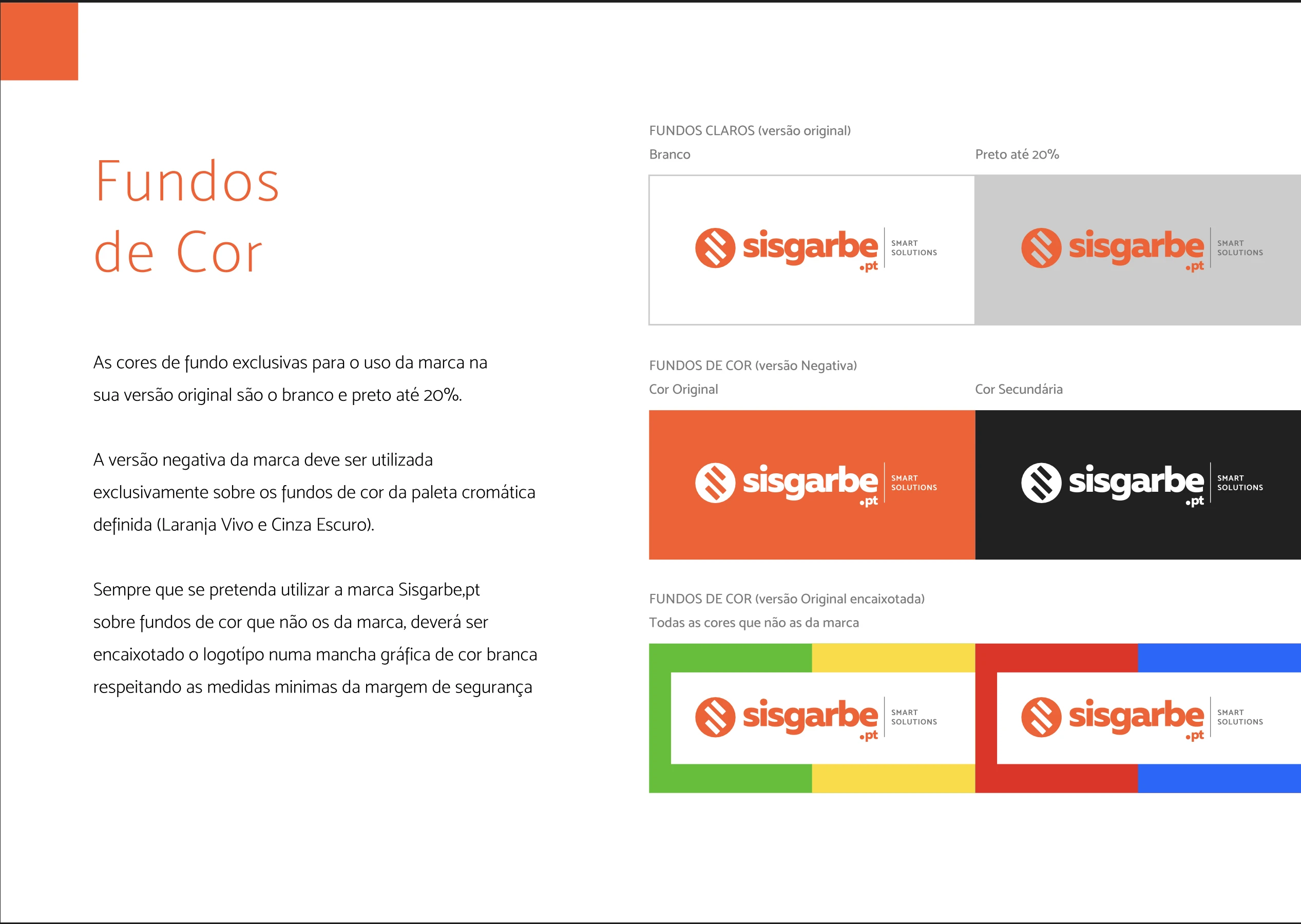 Sisgarbe - Estratégia - B16 - Fundos de Cor